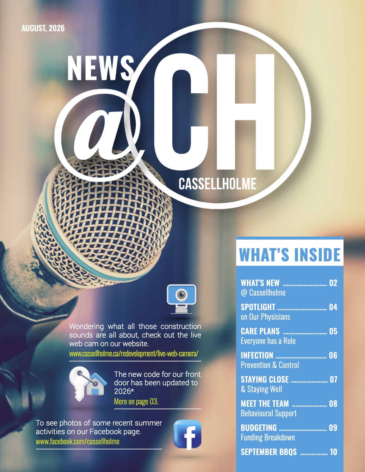 August 2026 Newsletter